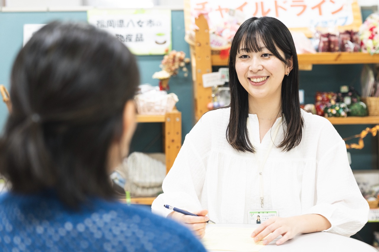ボランティア相談の様子