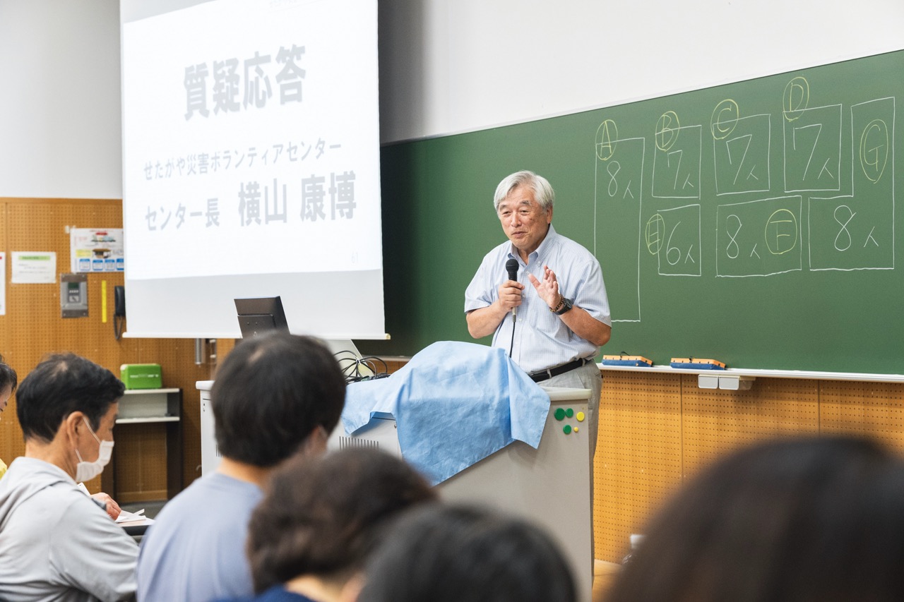 せたがや災害ボランティアセンターの活動の様子（1）
