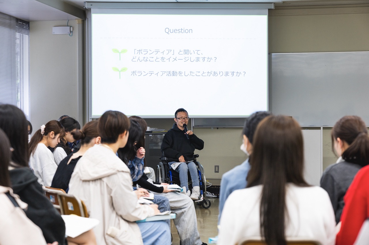 学校での授業協力の様子